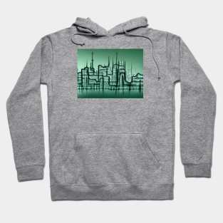 Oscilloscope City Skyline Hoodie